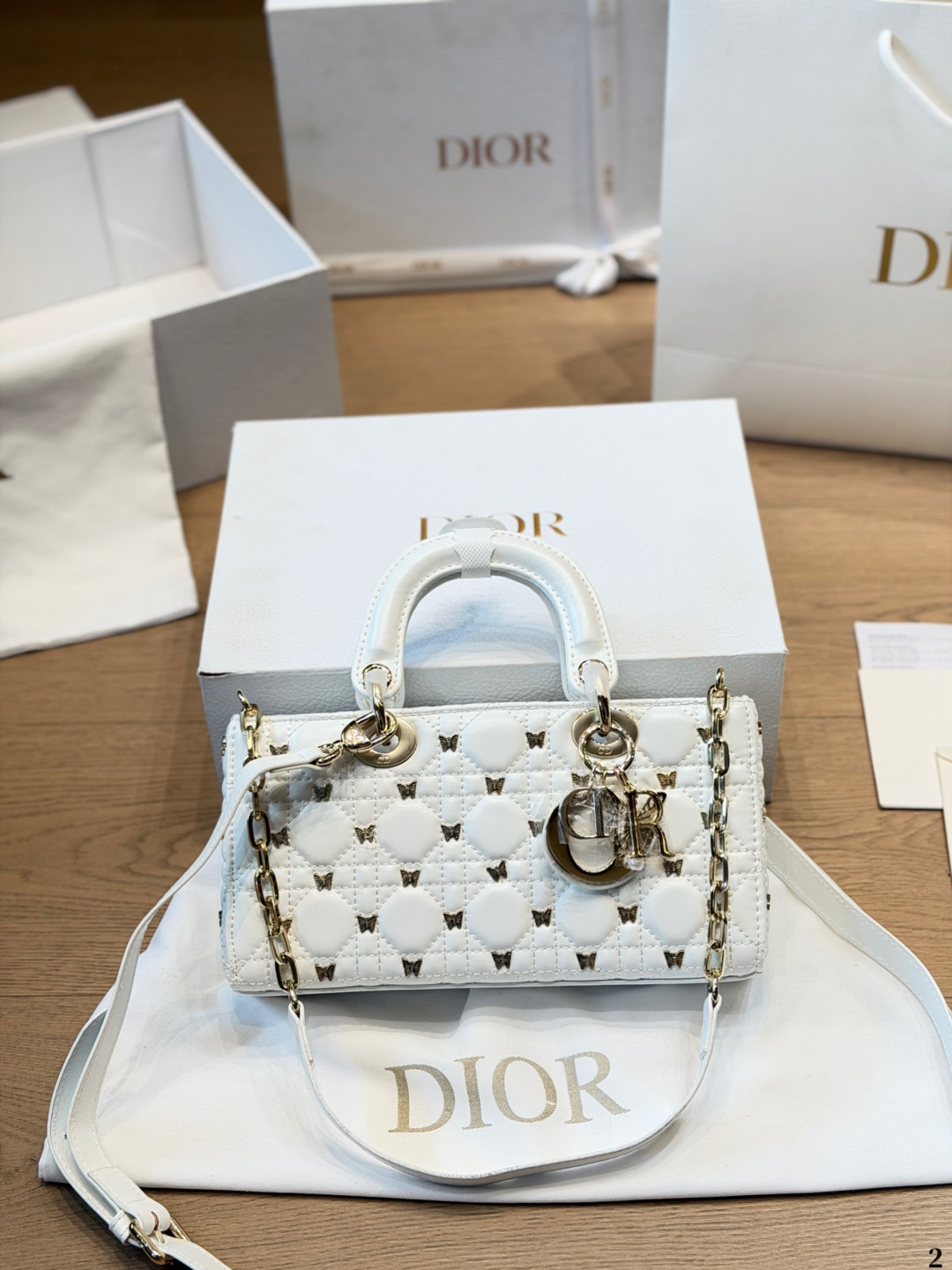 Dior Lady D-Joy Black shoulder everyday