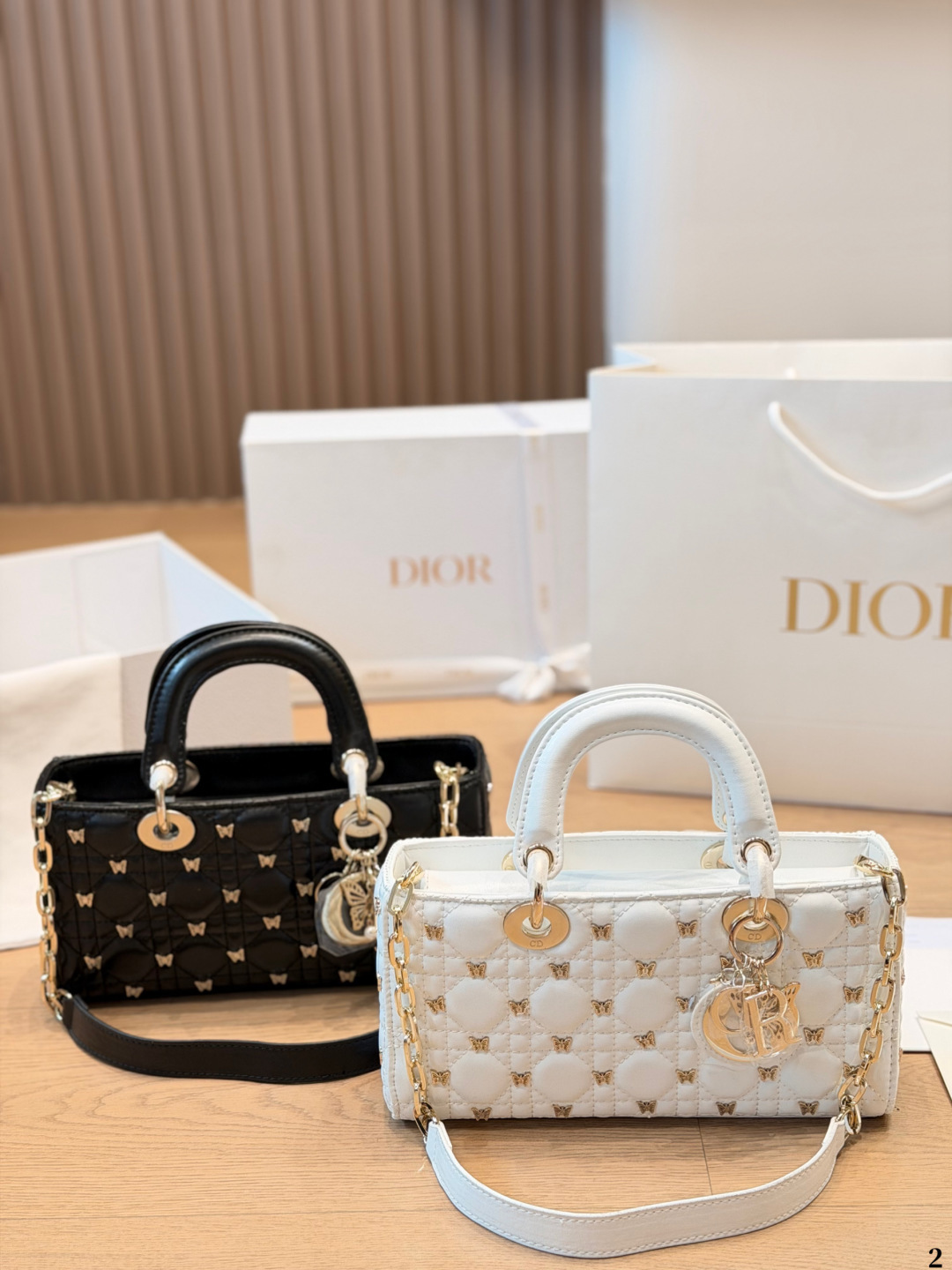 Dior Lady D-Joy Black shoulder everyday