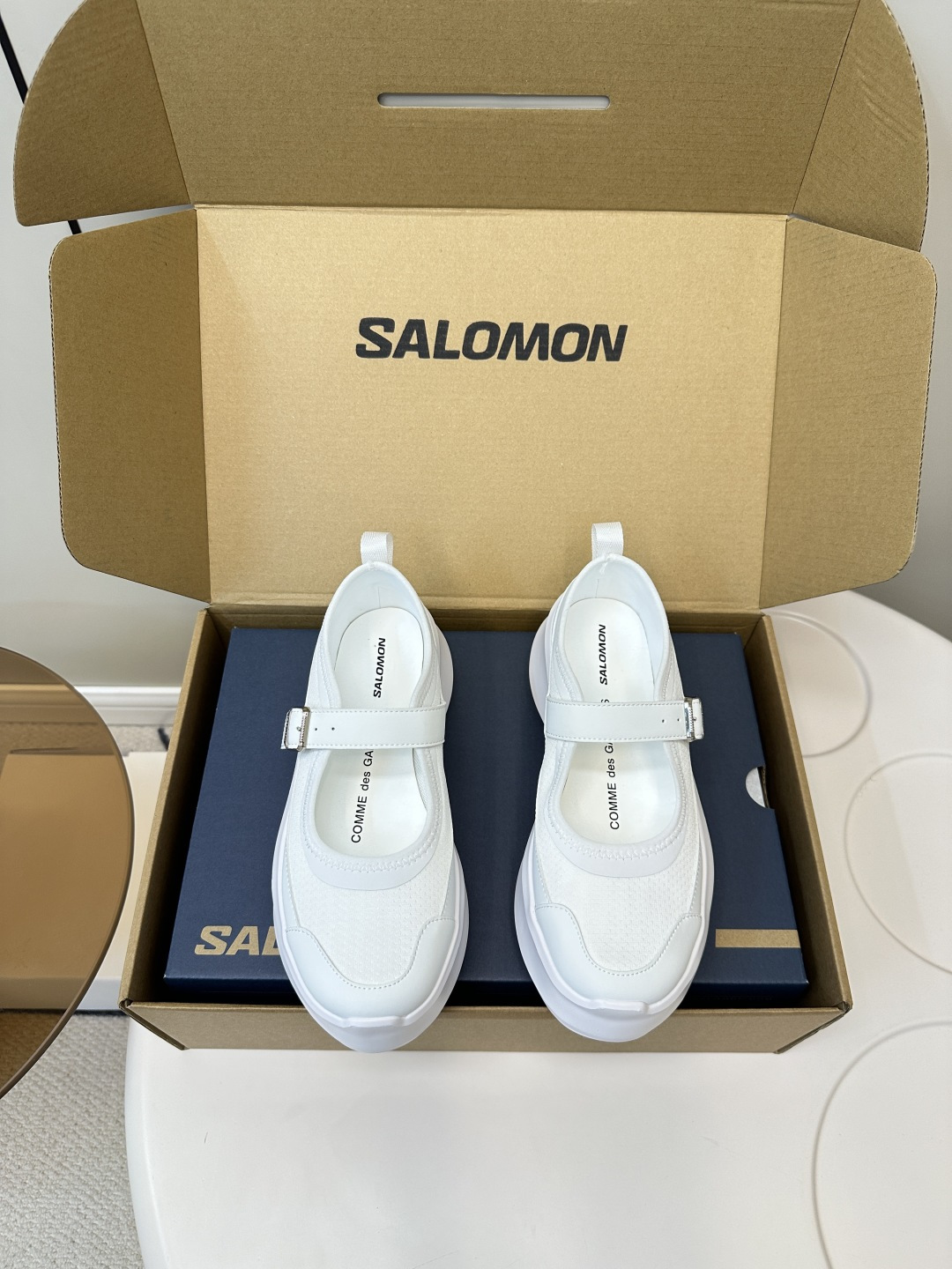 NO:404038,CDG X SALOMON latest cooperative model Mary Jen thick-soled shoes Comme des Gargons X Salomon latest cooperative model XT-6 fashionable thick-soled shoes, popular goods, with self-height enhancement effects, welfare for small girls!  Fabric mesh fabric is usually 3D imprinting process!  Inner breathable mesh/original molded insole Original TPR molded outsole Size 35-40. (34.40 customized original top-end packaging, Mary Jane, mary jane19860909CDG X SALOMON 最新合作款玛丽珍厚底鞋 Comme des Gargons X Salomon 最新合作款XT-6 时尚厚底玛丽珍鞋、抢手好货、自带增高效果,小个子女生福利款！ 面料网布平时3D压印工艺！ 内里透气网/原版成型鞋垫 原版TPR成型大底 码数35-40.（34.40订做 原版顶配包装,玛丽珍,mary jane,Women's Shoes