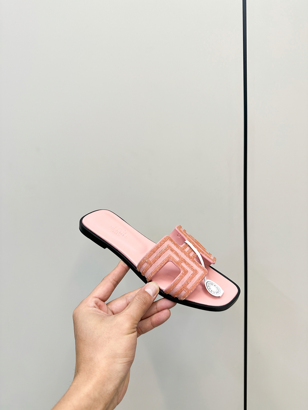 Hermes H Flat Sandal Rhinestone Accents | Comfortable & Stylish - Size 34-43 6 cmp i1750761512843 5034 0 4