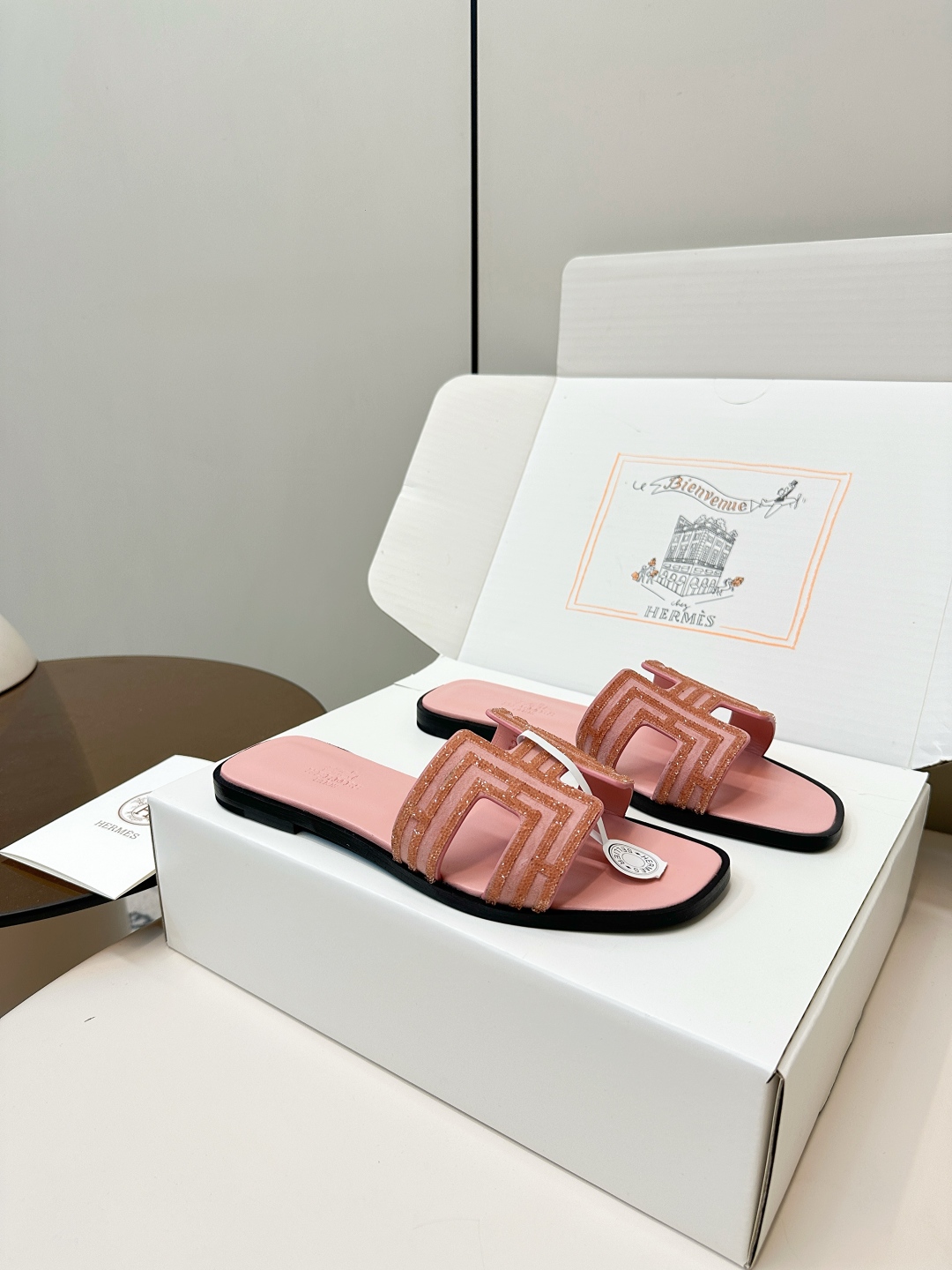 Hermes H Flat Sandal Rhinestone Accents | Comfortable & Stylish - Size 34-43 3 cmp i1750761513088 6160 0 1