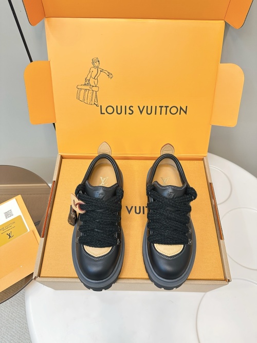Louis Vuitton Remix Lace-Up Derby Shoes, Premium Leather, Designer Style 1 Louis Vuitton Remix Lace-Up Derby Shoes, Premium Leather, Designer Style