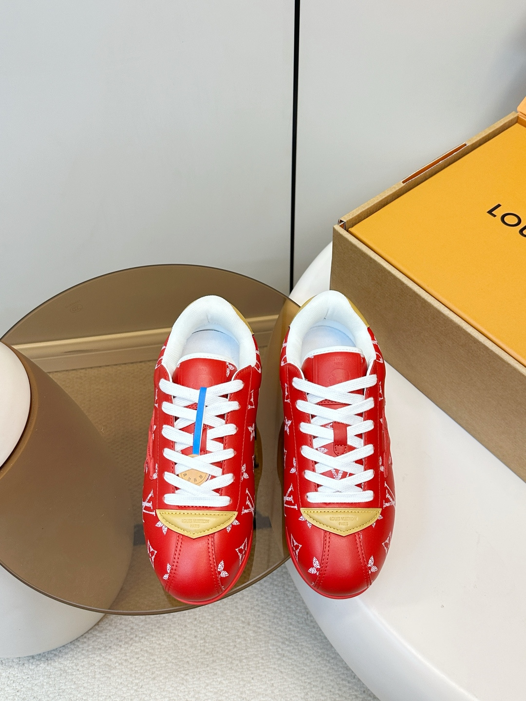 Louis Vuitton Louis Vuitton 路易威登 菲董 联名 Buttersoft系列 面包鞋 休闲运动鞋
