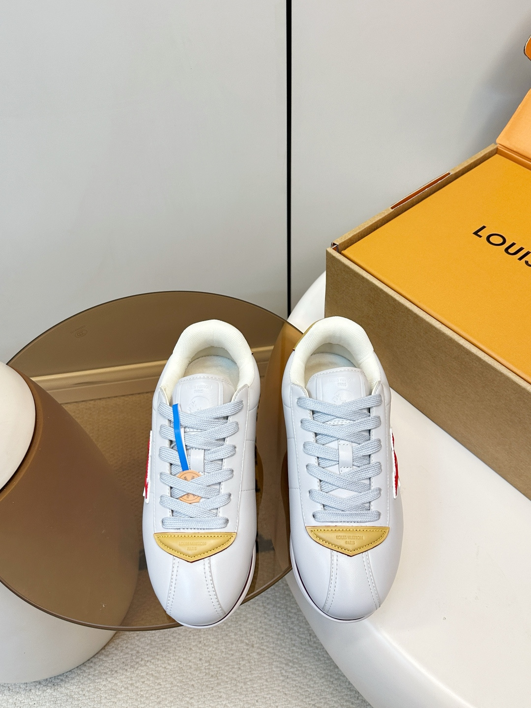 Louis Vuitton Louis Vuitton 路易威登 菲董 联名 Buttersoft系列 面包鞋 休闲运动鞋