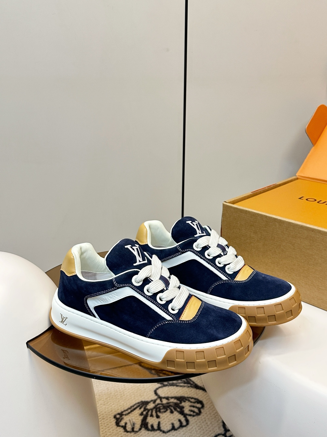 Louis Vuitton LV Tilted饼干鞋 呆萌厚底休闲鞋