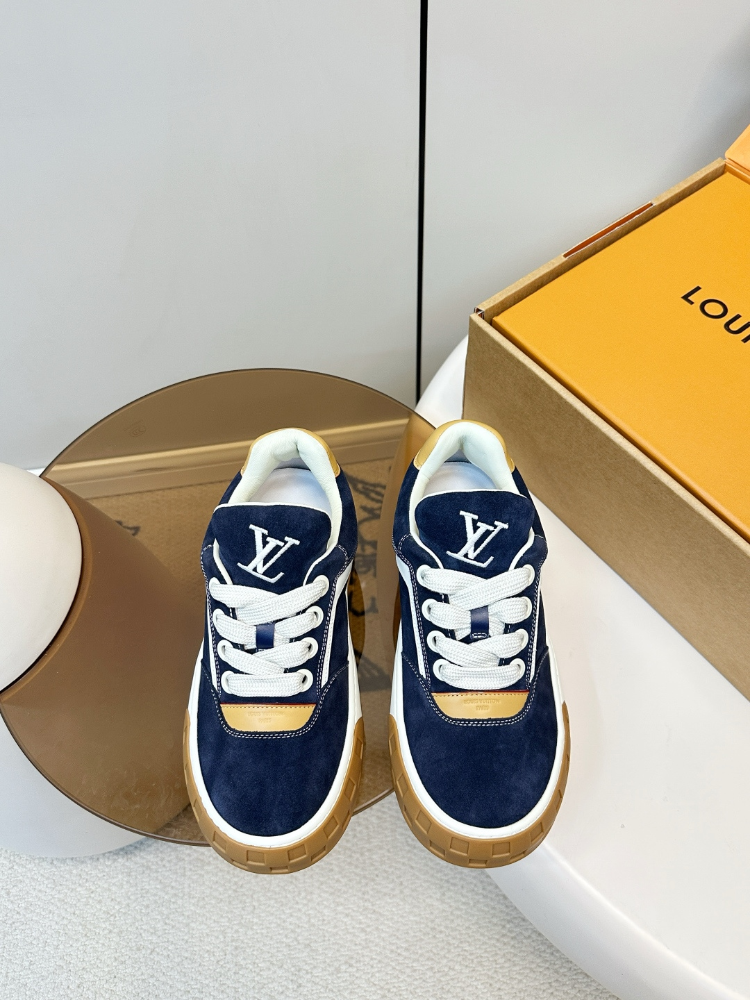 Louis Vuitton LV Tilted饼干鞋 呆萌厚底休闲鞋