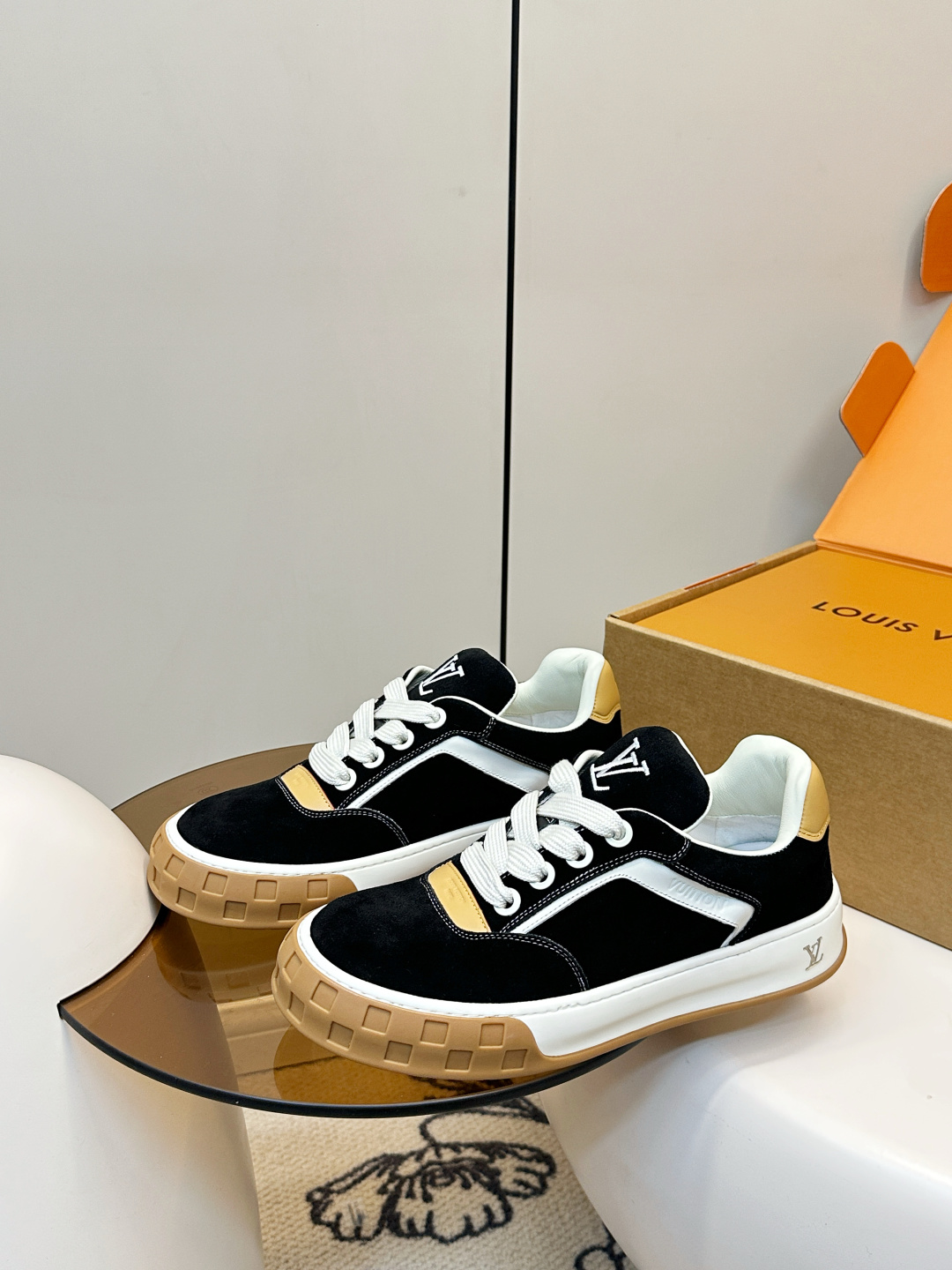 Louis Vuitton LV Tilted饼干鞋 呆萌厚底休闲鞋
