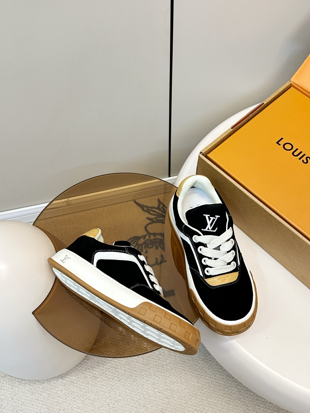 Louis Vuitton LV Tilted饼干鞋 呆萌厚底休闲鞋