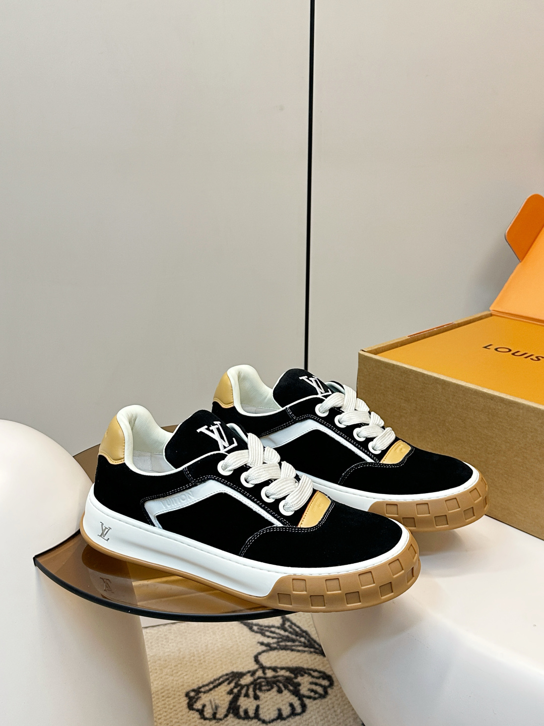 Louis Vuitton LV Tilted饼干鞋 呆萌厚底休闲鞋