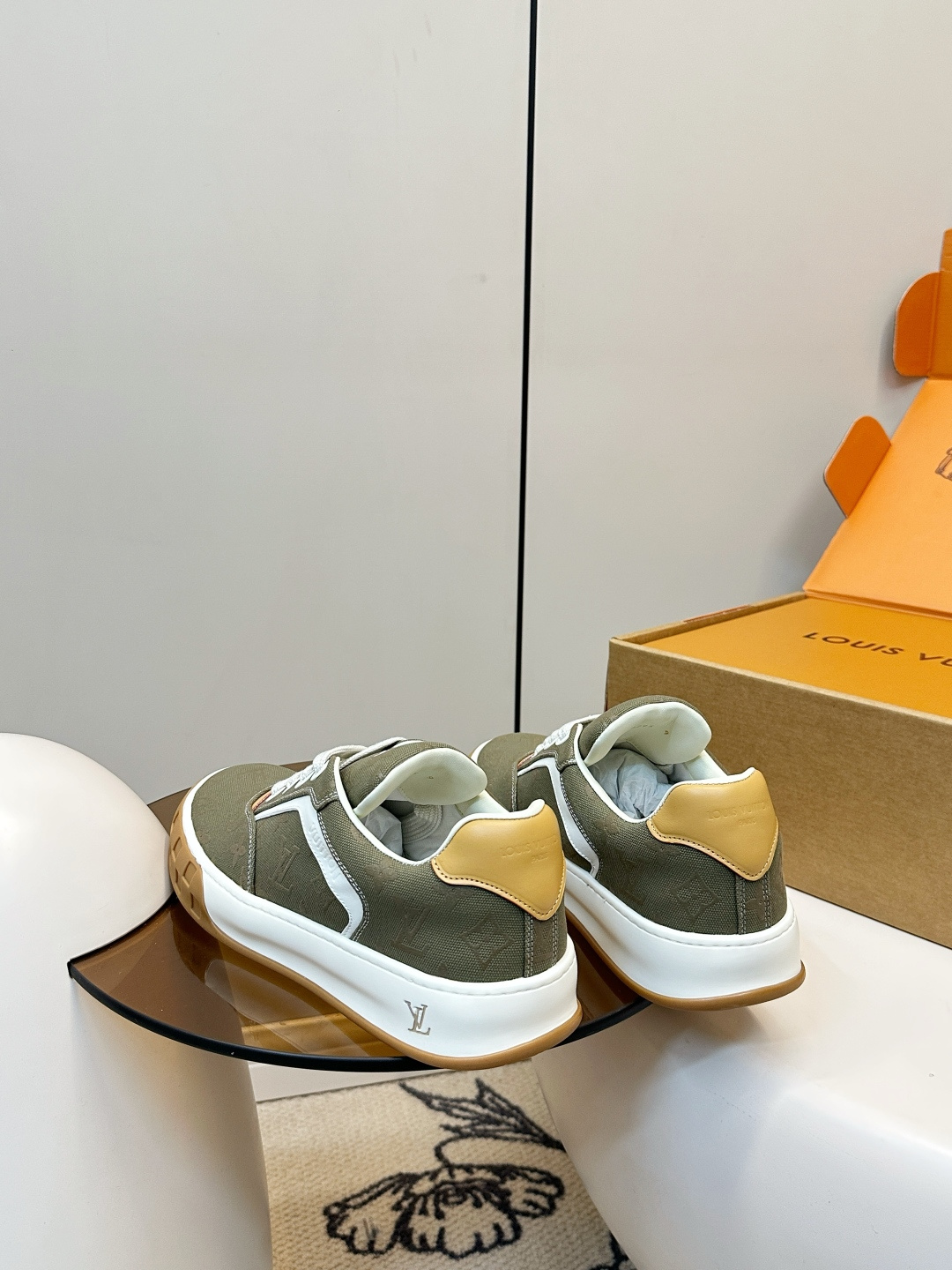 Louis Vuitton LV Tilted饼干鞋 呆萌厚底休闲鞋