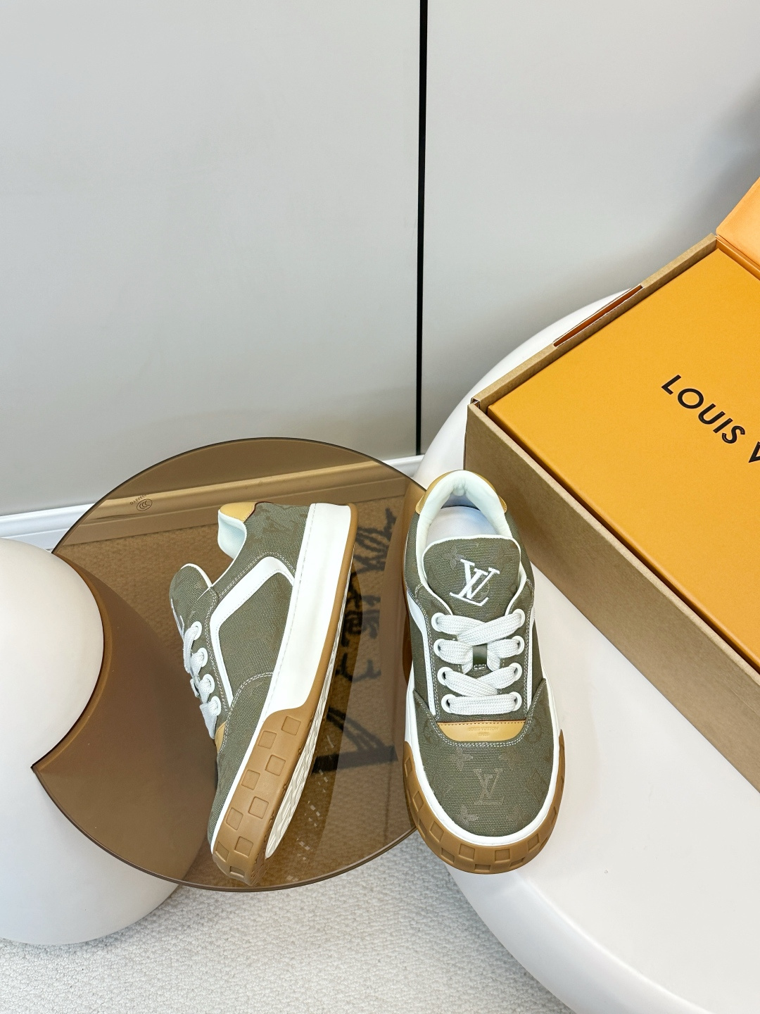 Louis Vuitton LV Tilted饼干鞋 呆萌厚底休闲鞋