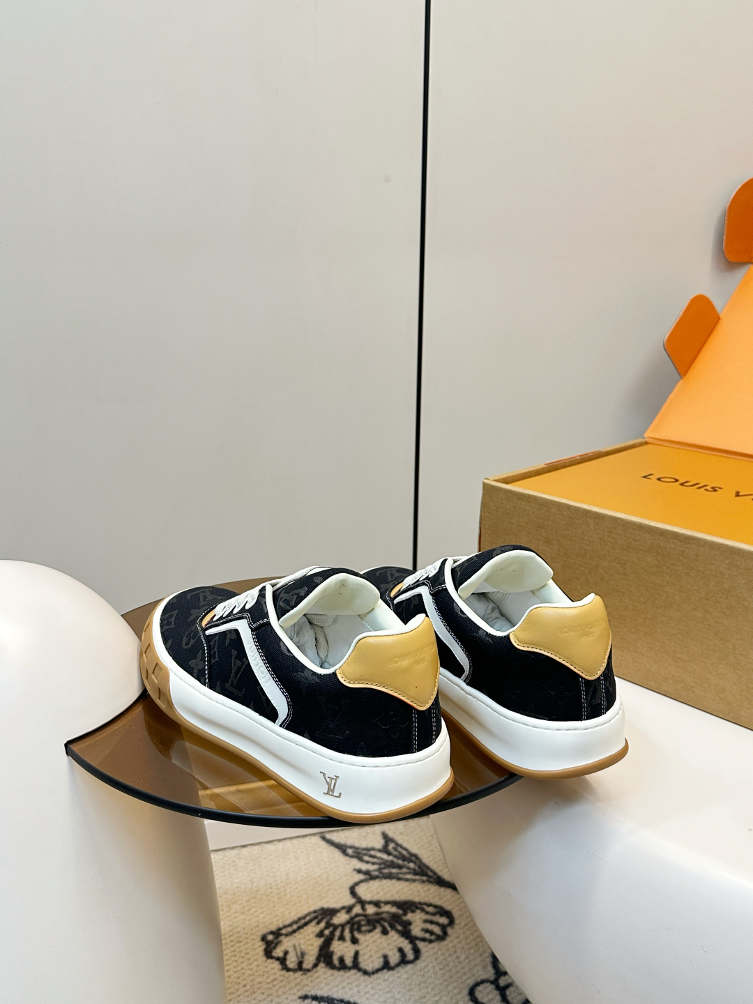Louis Vuitton LV Tilted饼干鞋 呆萌厚底休闲鞋