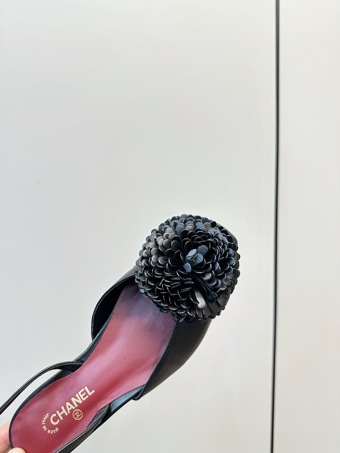 Chanel Chanel 26X新品山茶花平底凉鞋