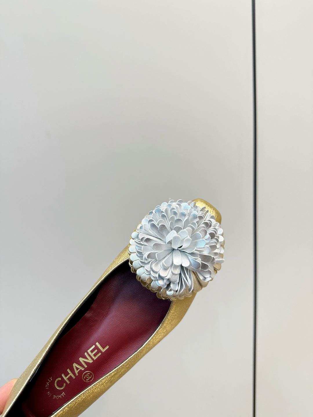 Chanel Chanel 26C山茶花单鞋​​