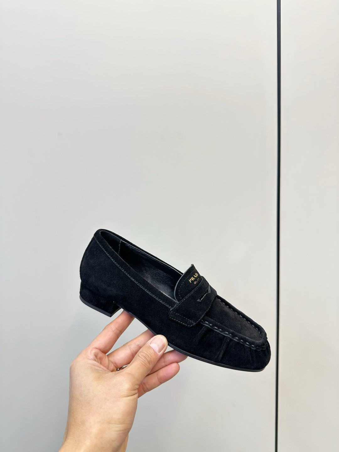 Prada ​​Prada26新品 褶皱 乐福鞋​​