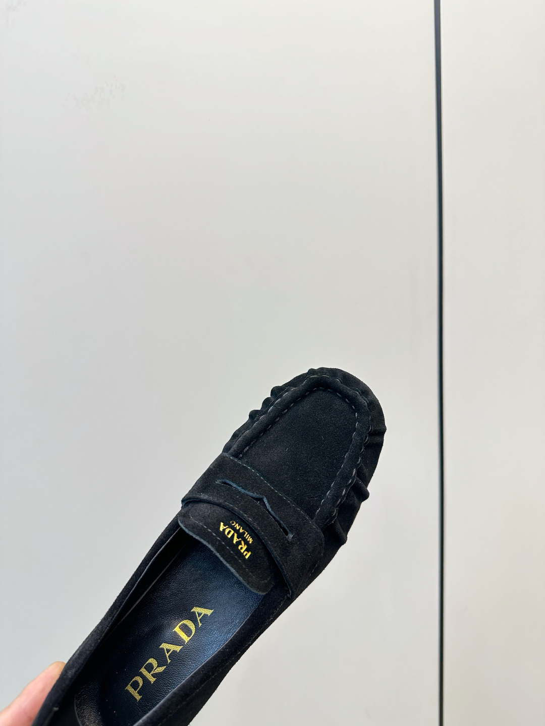 Prada ​​Prada26新品 褶皱 乐福鞋​​