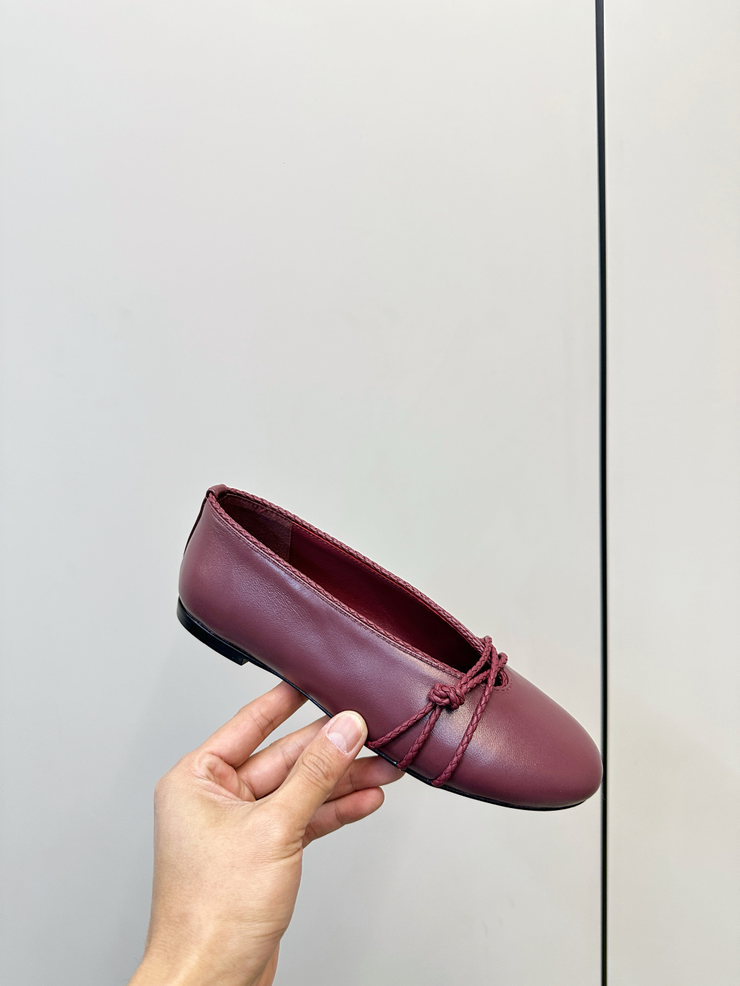 Bottega Veneta Bottega Veneta Rosa玛丽珍芭蕾鞋 鞋面绳结是品牌 编织工艺 又俏皮