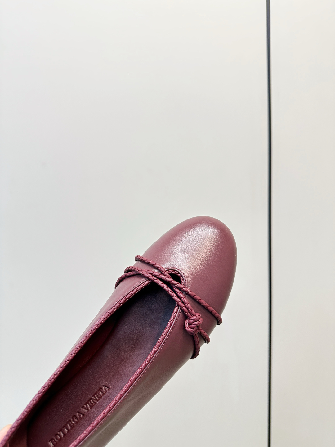 Bottega Veneta Bottega Veneta Rosa玛丽珍芭蕾鞋 鞋面绳结是品牌 编织工艺 又俏皮