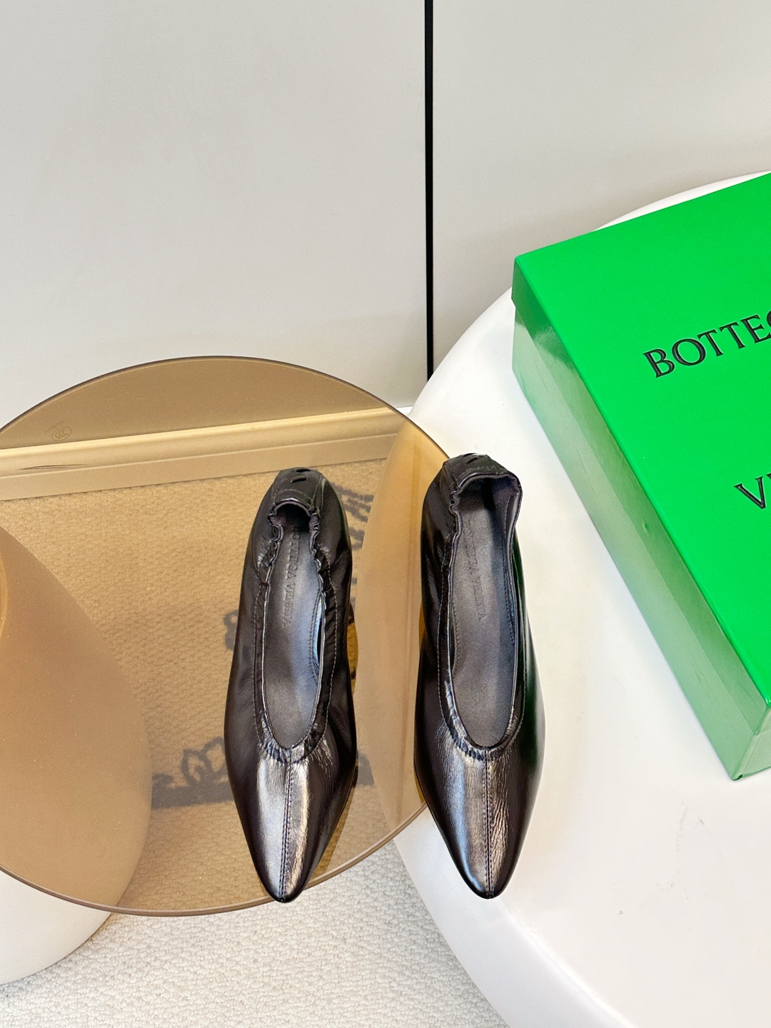 Bottega Veneta Bottega Veneta26新品BV尖头小猫跟 女巫鞋