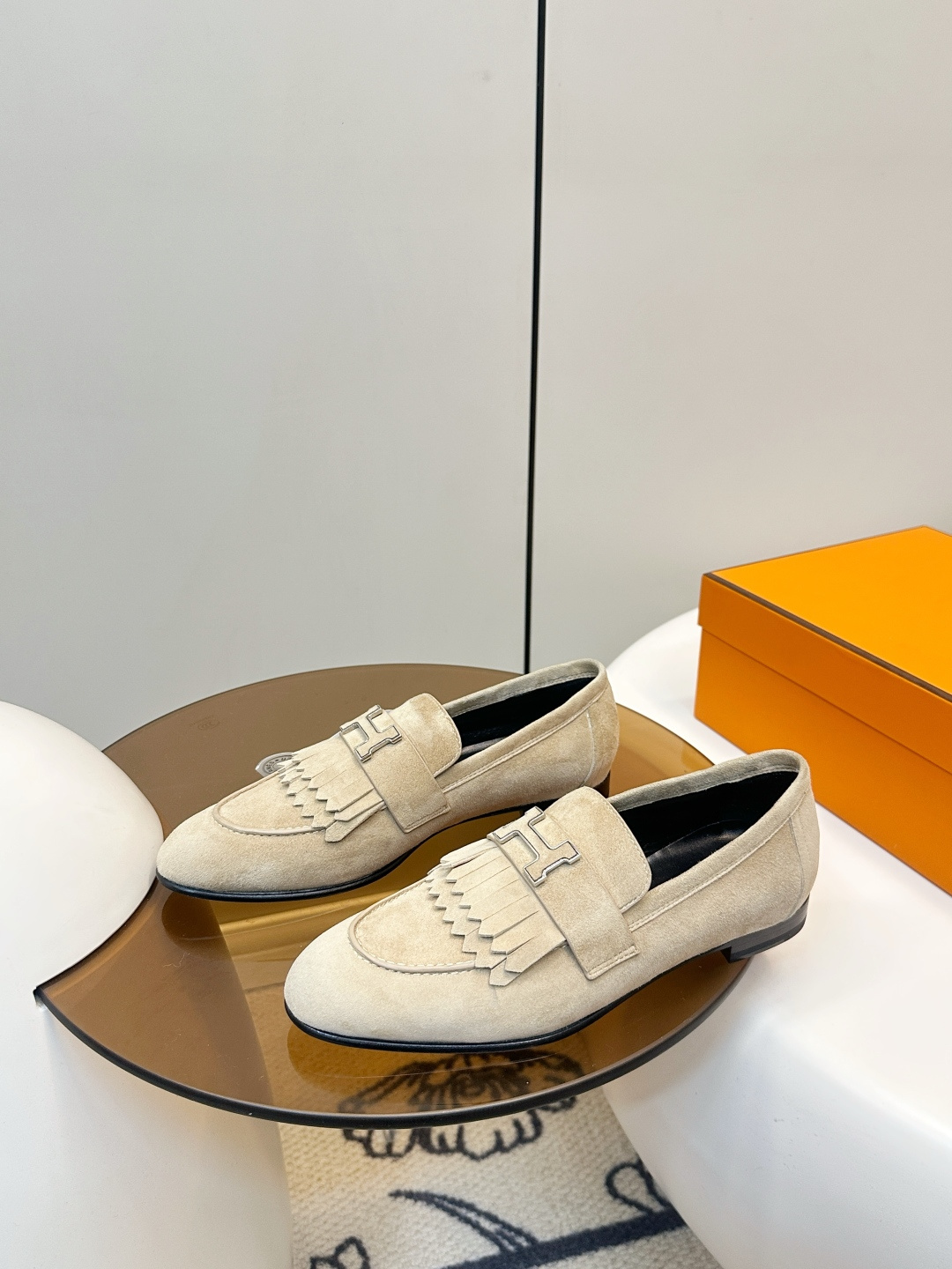 Hermès Hermēs｜爱马仕Royal流苏乐福鞋​​