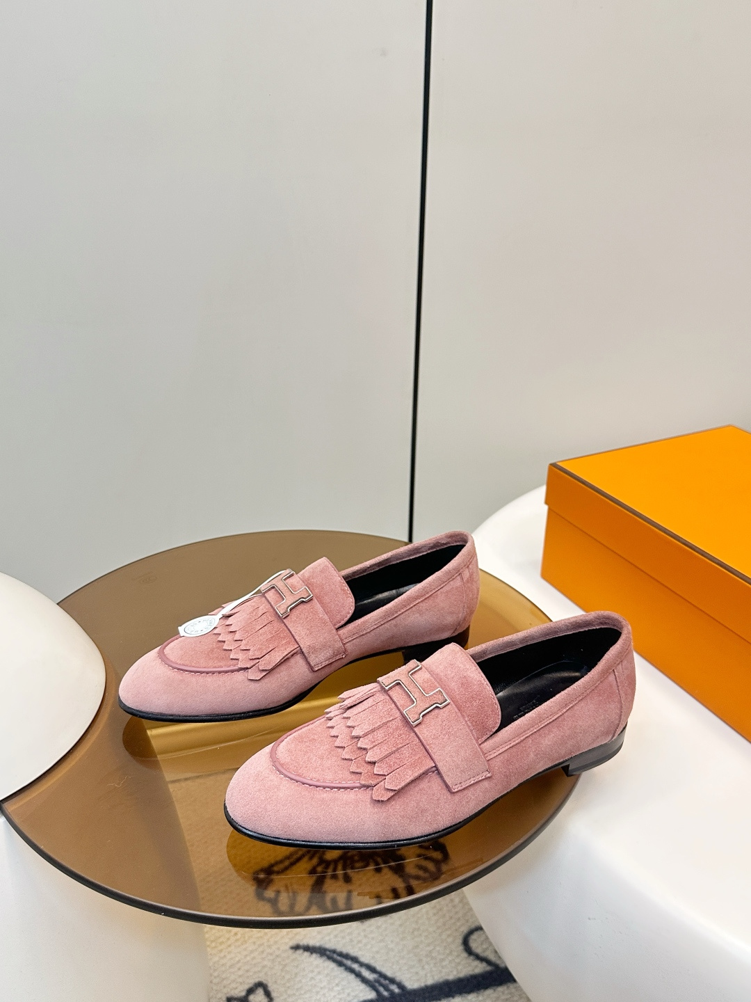 Hermès Hermēs｜爱马仕Royal流苏乐福鞋​​