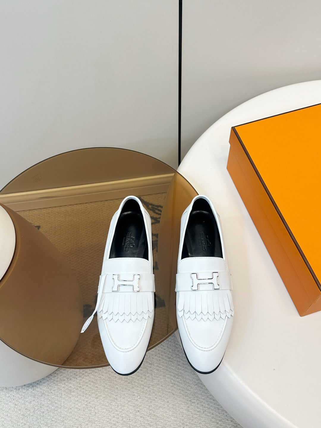 Hermès Hermēs｜爱马仕Royal流苏乐福鞋​​