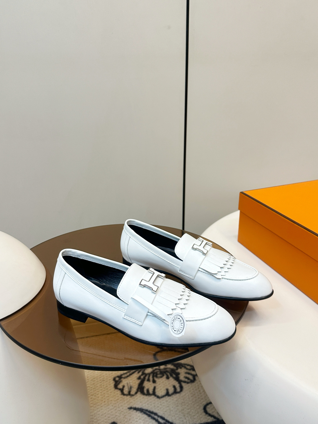 Hermès Hermēs｜爱马仕Royal流苏乐福鞋​​
