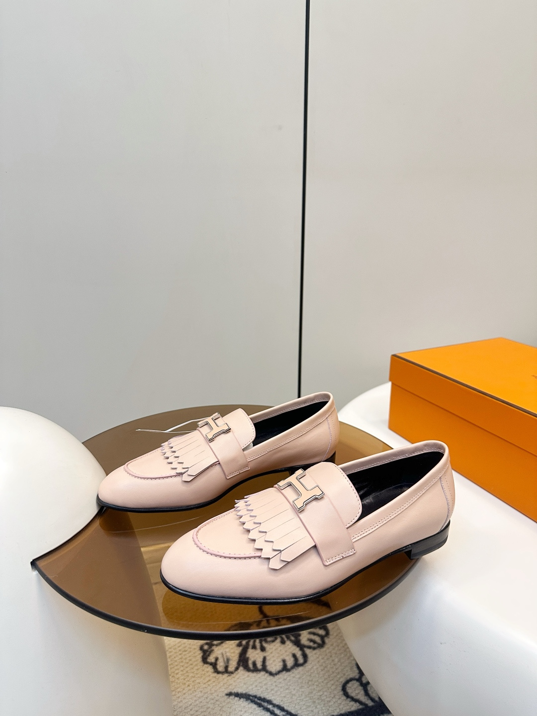 Hermès Hermēs｜爱马仕Royal流苏乐福鞋​​