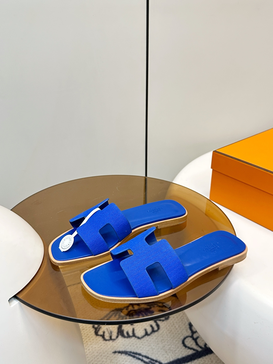 Hermès ​​Hermes｜爱马仕Oran H型平底拖鞋