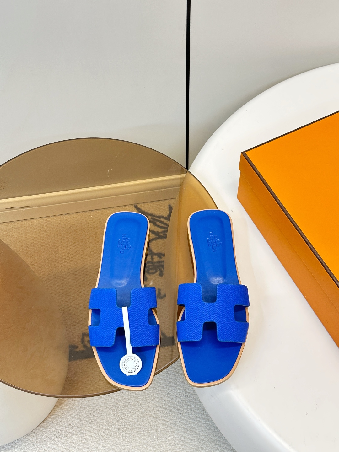 Hermès ​​Hermes｜爱马仕Oran H型平底拖鞋