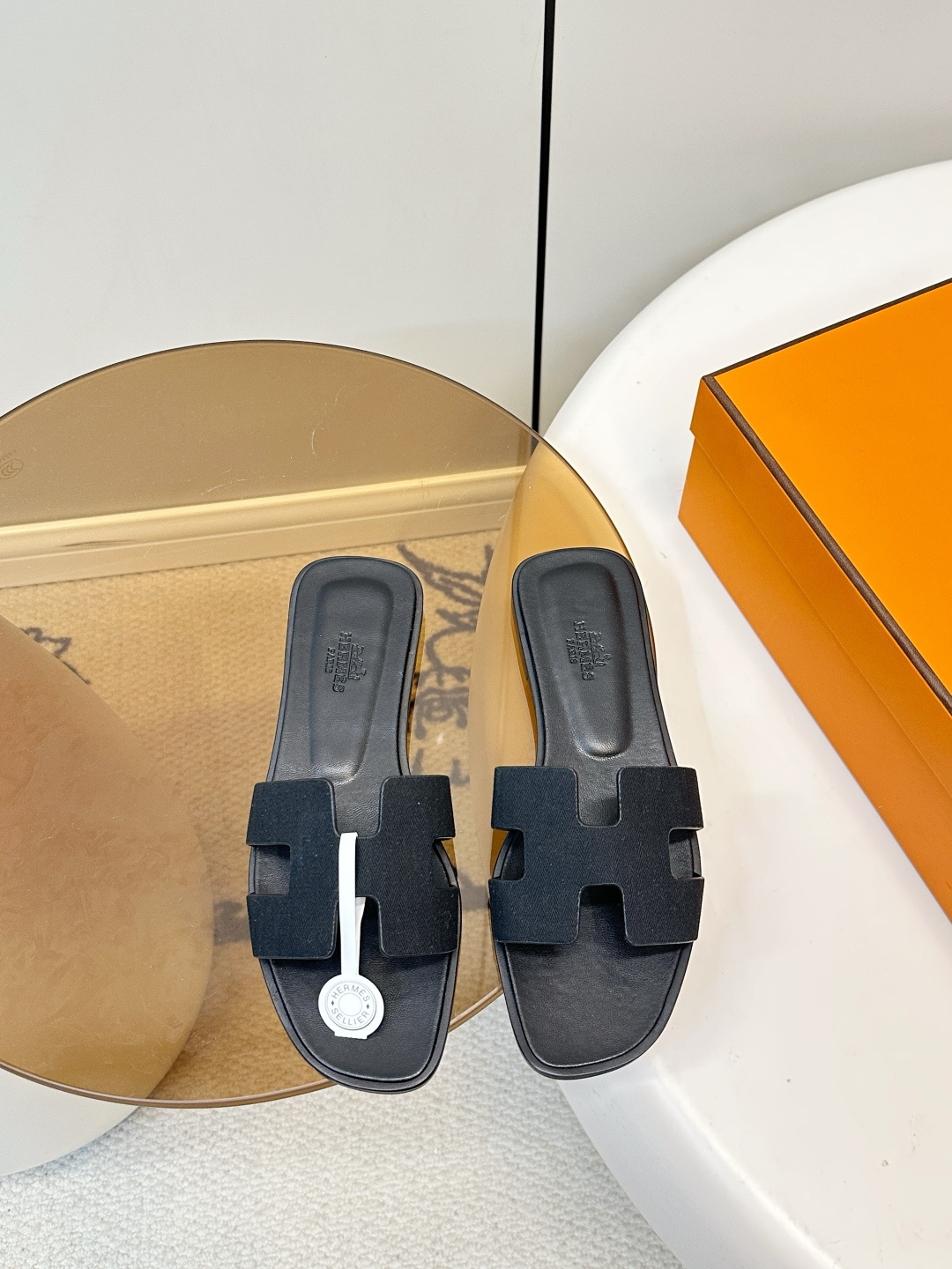 Hermès ​​Hermes｜爱马仕Oran H型平底拖鞋