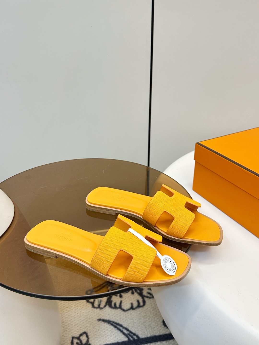 Hermès ​​Hermes｜爱马仕Oran H型平底拖鞋