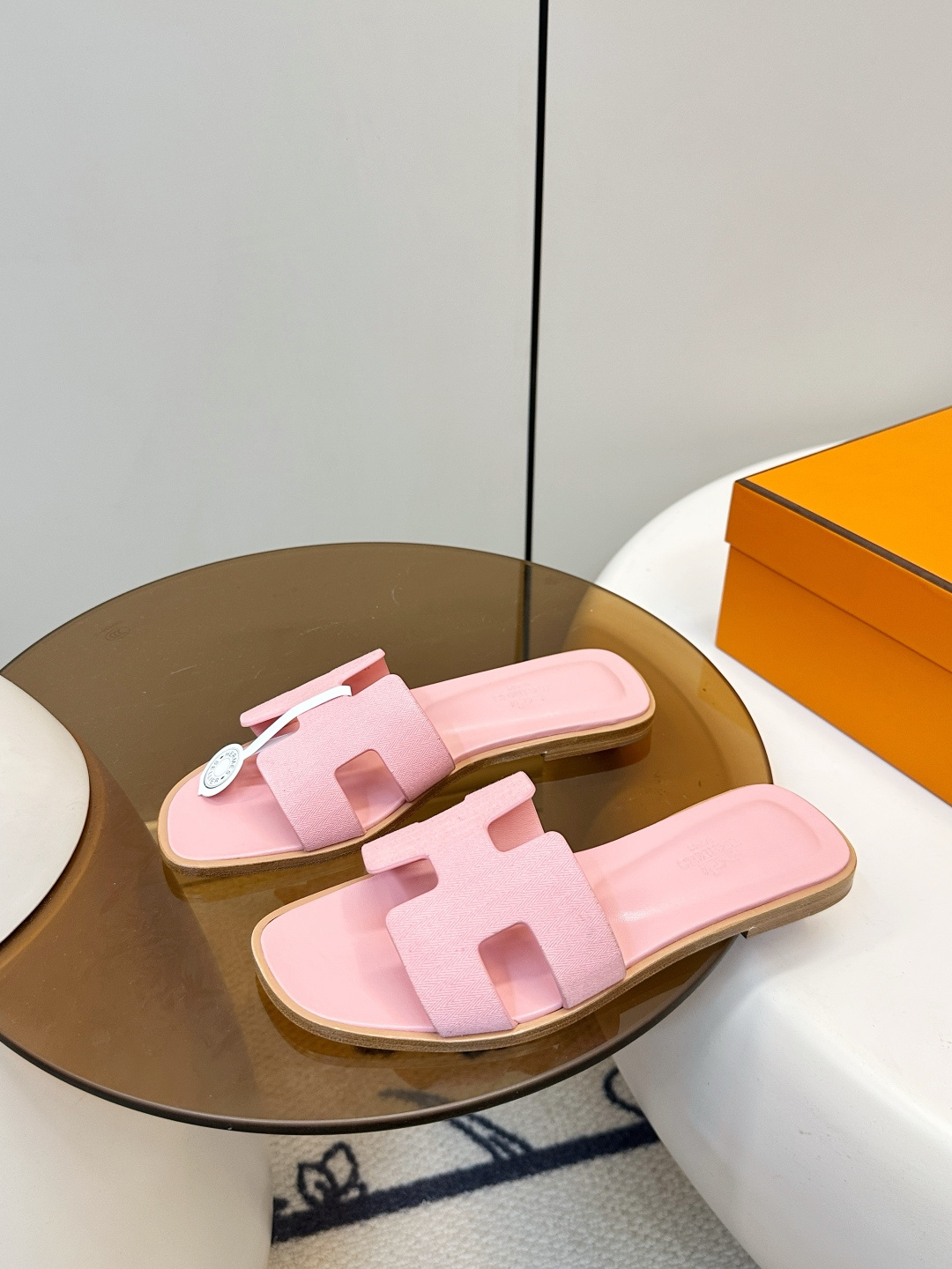 Hermès ​​Hermes｜爱马仕Oran H型平底拖鞋