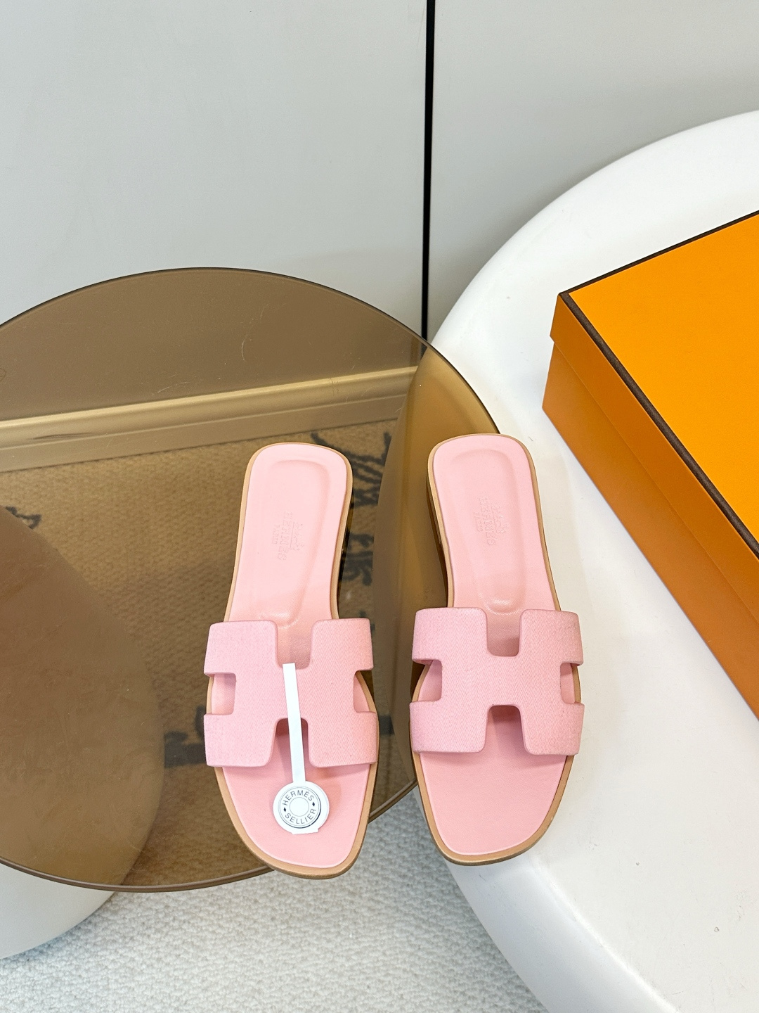 Hermès ​​Hermes｜爱马仕Oran H型平底拖鞋
