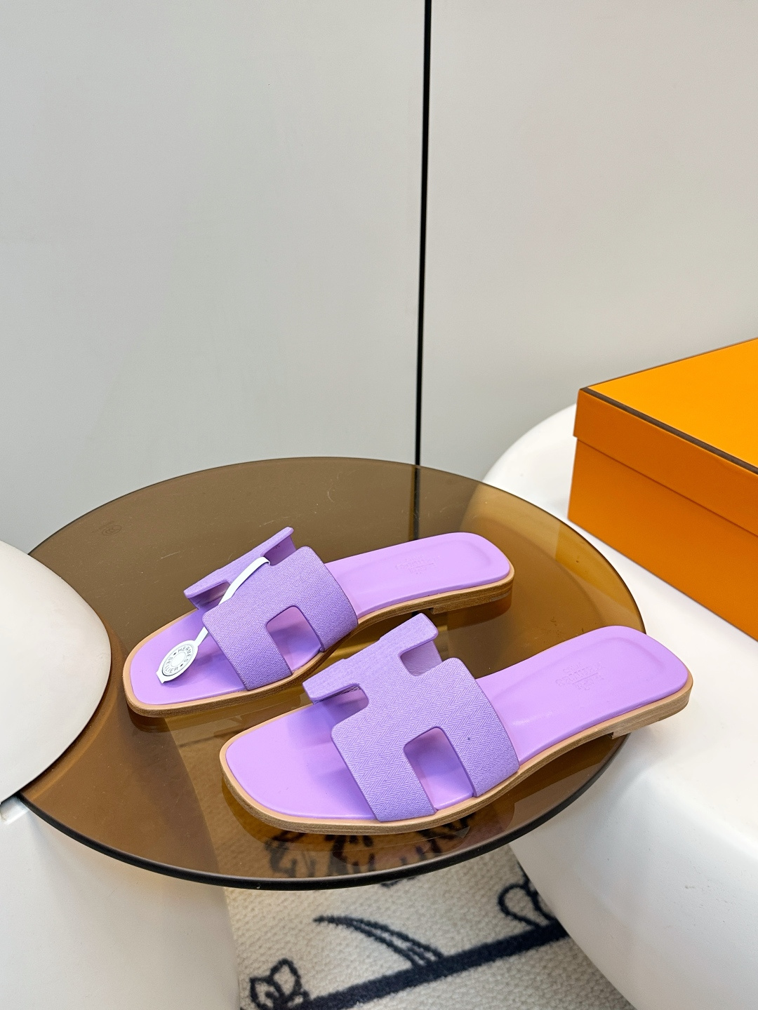 Hermès ​​Hermes｜爱马仕Oran H型平底拖鞋