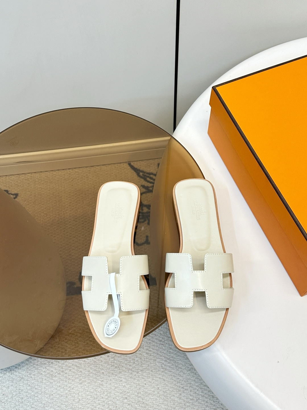Hermès ​​Hermes｜爱马仕Oran H型平底/中跟 拖鞋