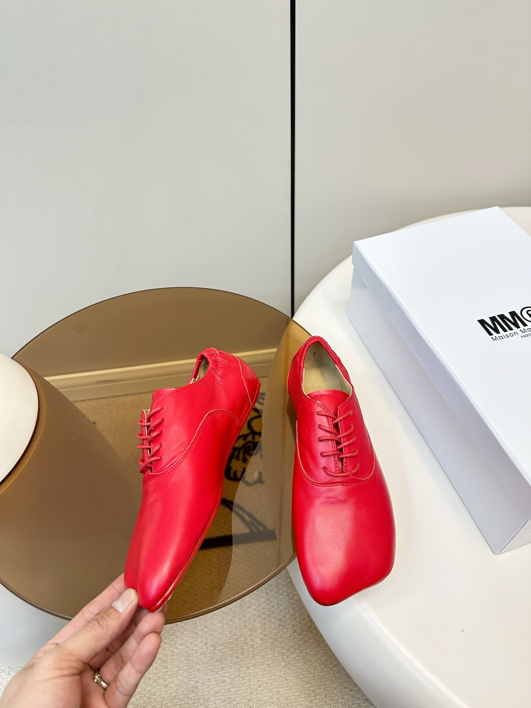 Maison Margiela MM6｜马吉拉 苹果头 芭蕾舞平底鞋
