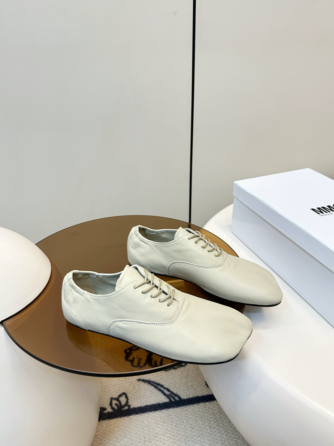 Maison Margiela MM6｜马吉拉 苹果头 芭蕾舞平底鞋