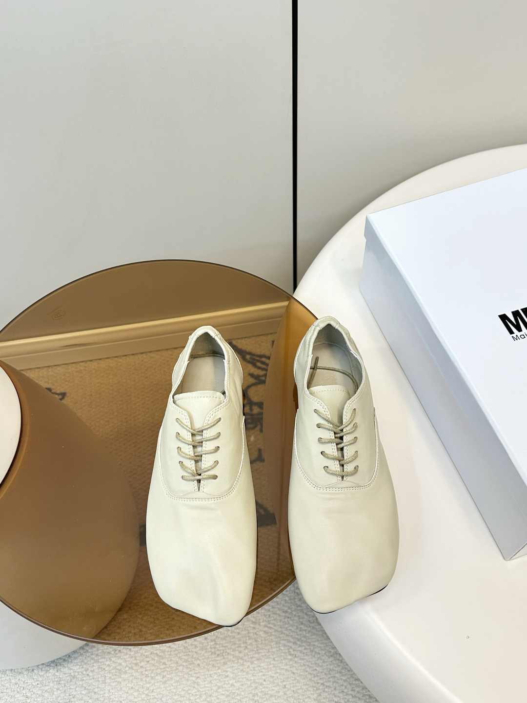 Maison Margiela MM6｜马吉拉 苹果头 芭蕾舞平底鞋