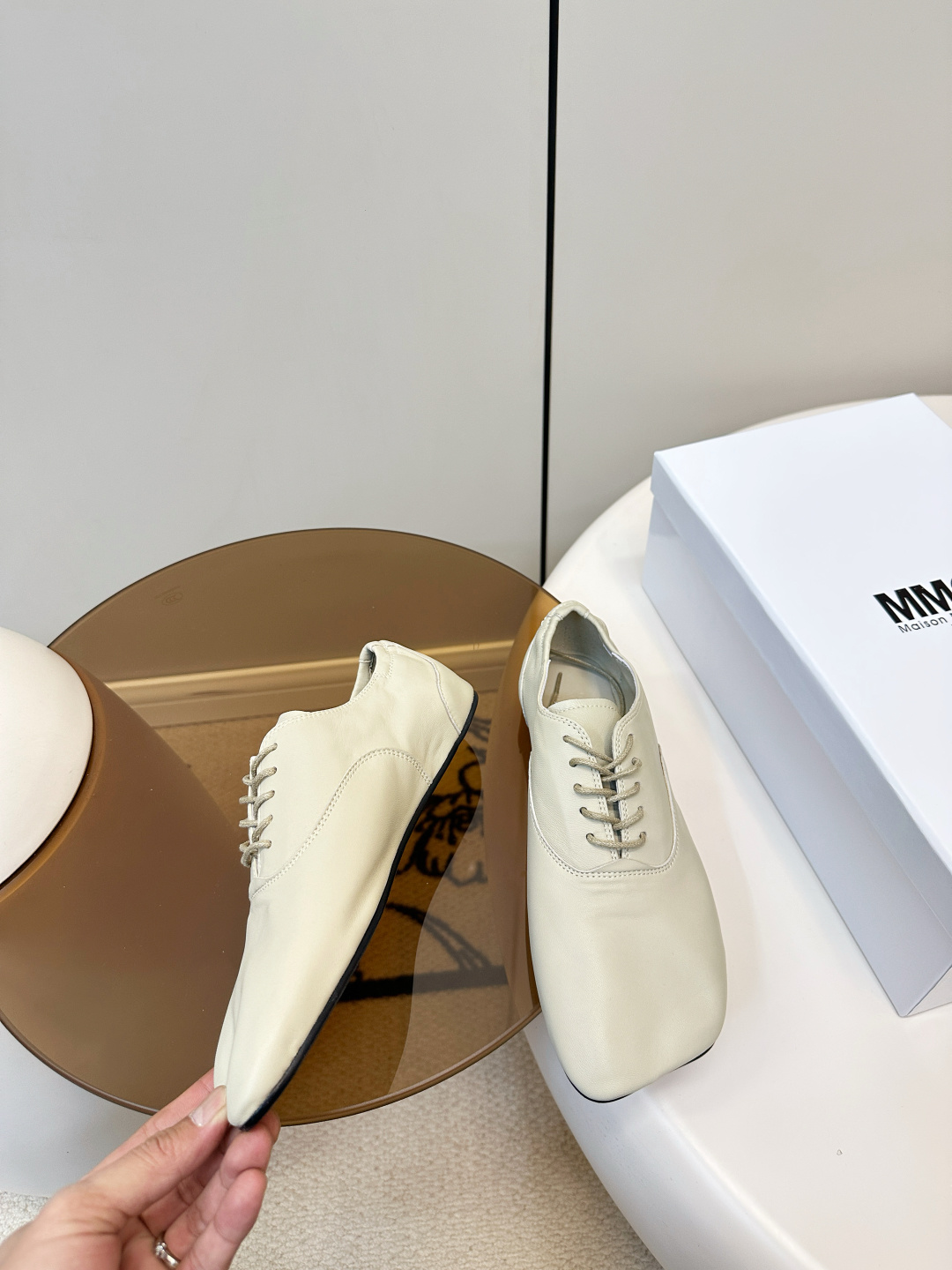 Maison Margiela MM6｜马吉拉 苹果头 芭蕾舞平底鞋