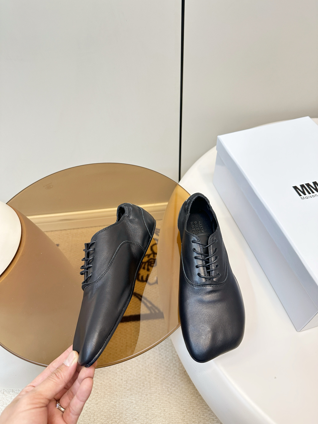 Maison Margiela MM6｜马吉拉 苹果头 芭蕾舞平底鞋