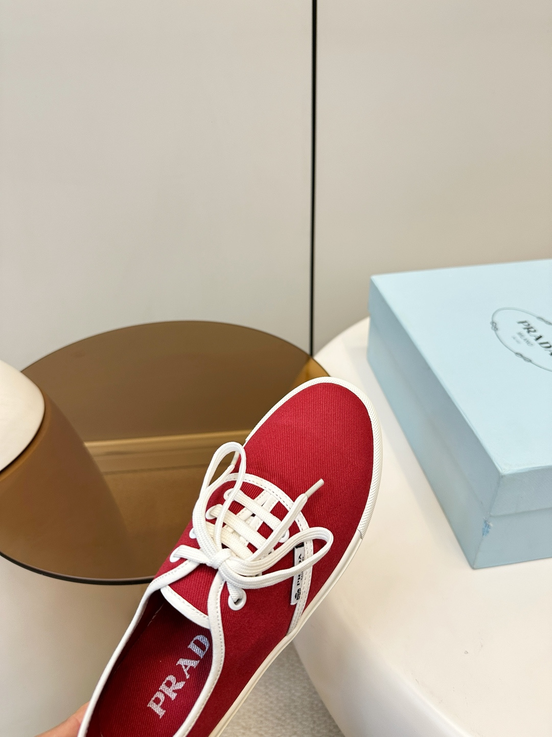 Prada ​​Prada 2026春夏新品 帆布鞋