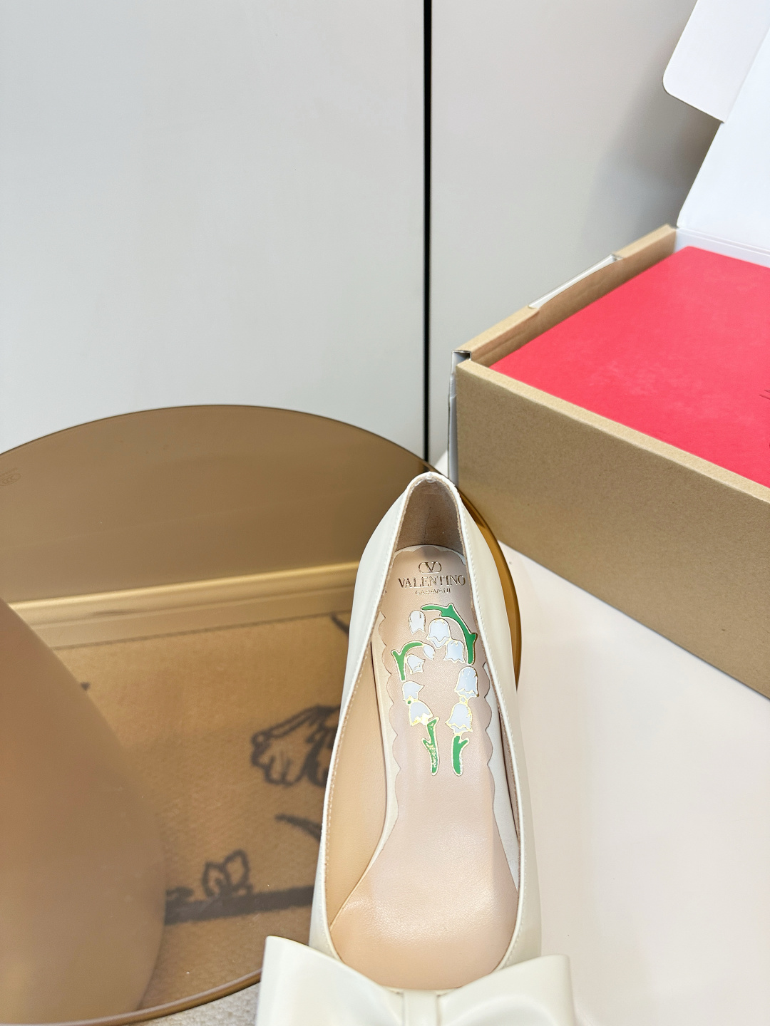 Valentino Valentino Bowknot VT蝴蝶结高跟鞋​​