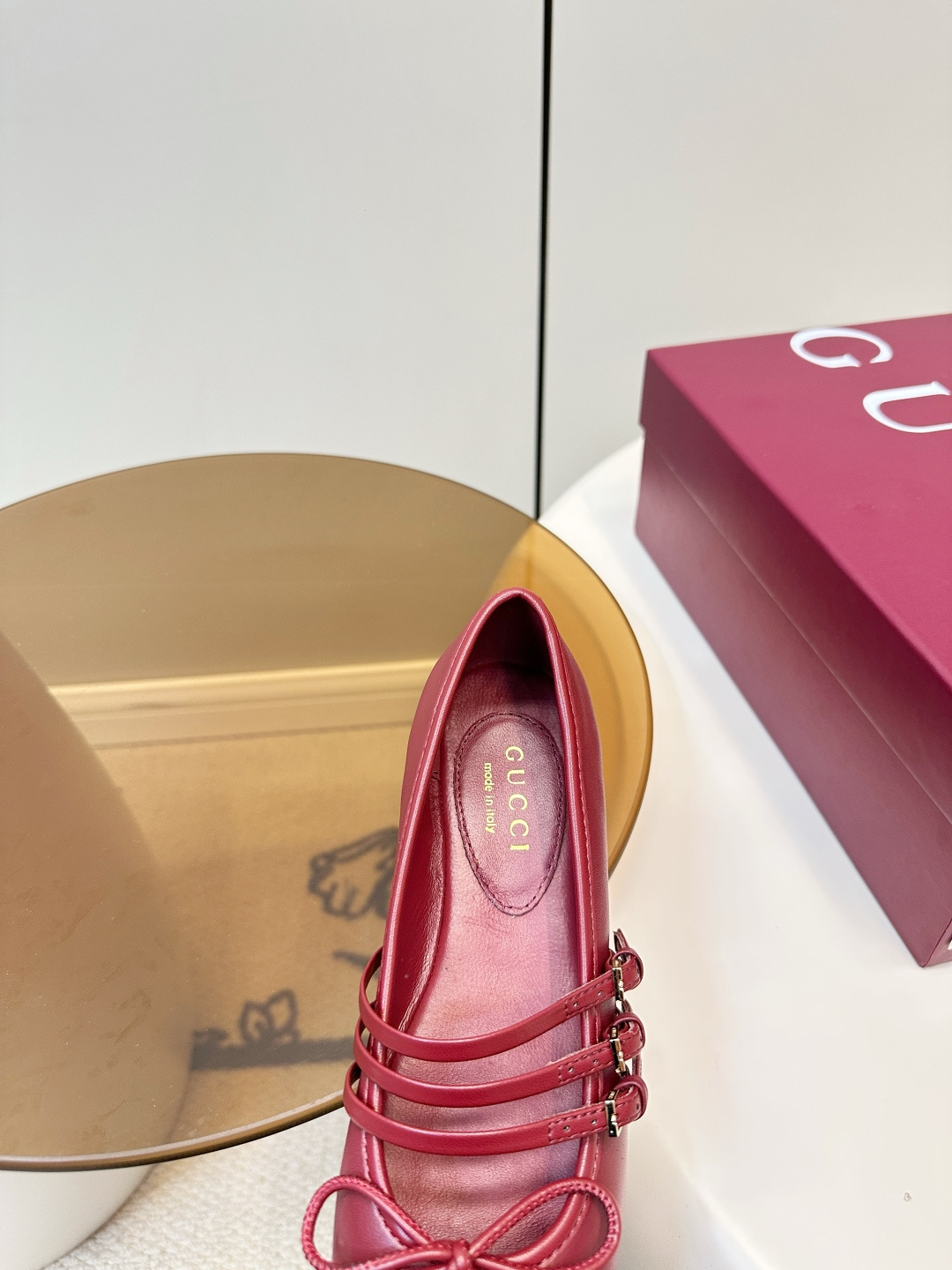 Gucci ​​Gucci 马衔扣芭蕾舞鞋​​ 玛丽珍平底鞋