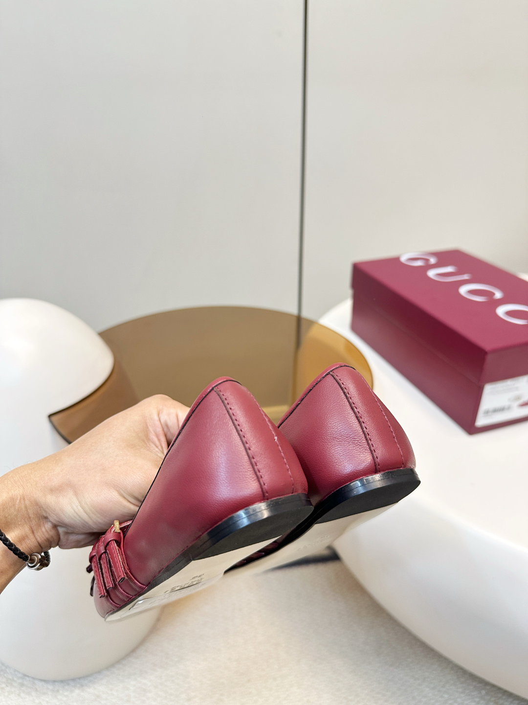 Gucci ​​Gucci 马衔扣芭蕾舞鞋​​ 玛丽珍平底鞋