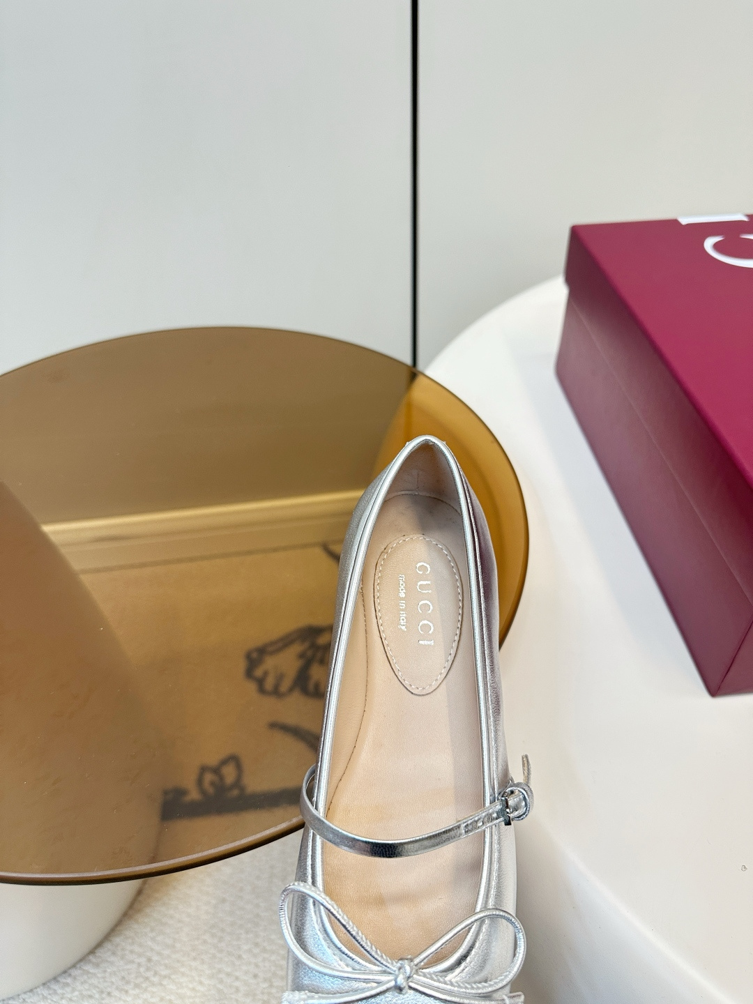 Gucci ​​Gucci 马衔扣芭蕾舞鞋​​ 玛丽珍平底鞋