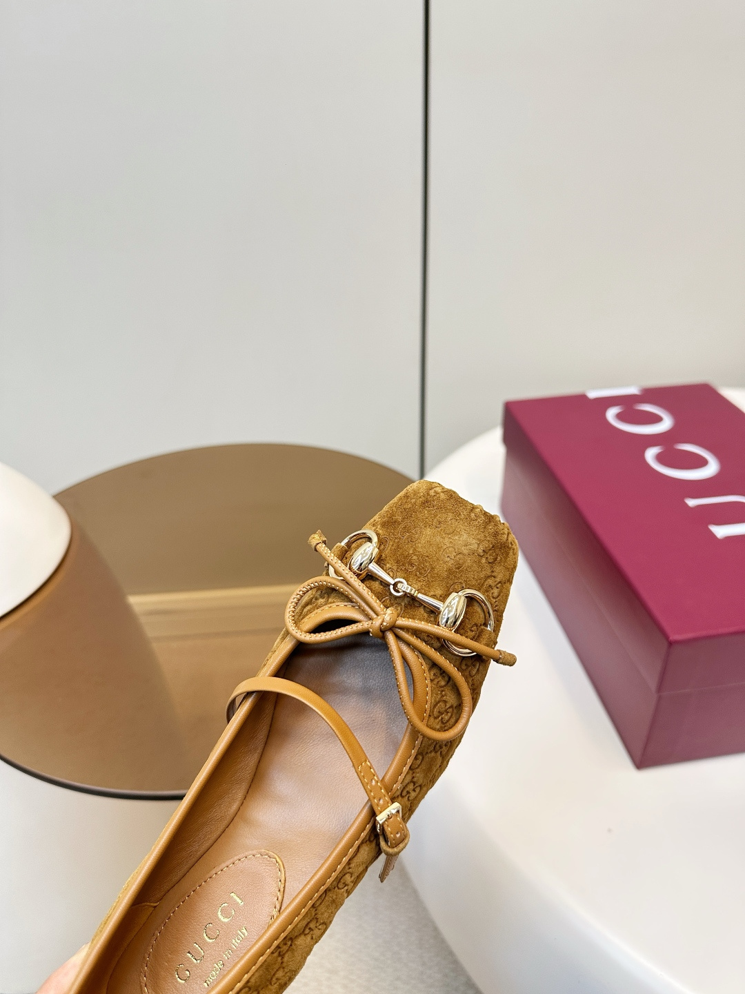 Gucci ​​Gucci 马衔扣芭蕾舞鞋​​ 玛丽珍平底鞋