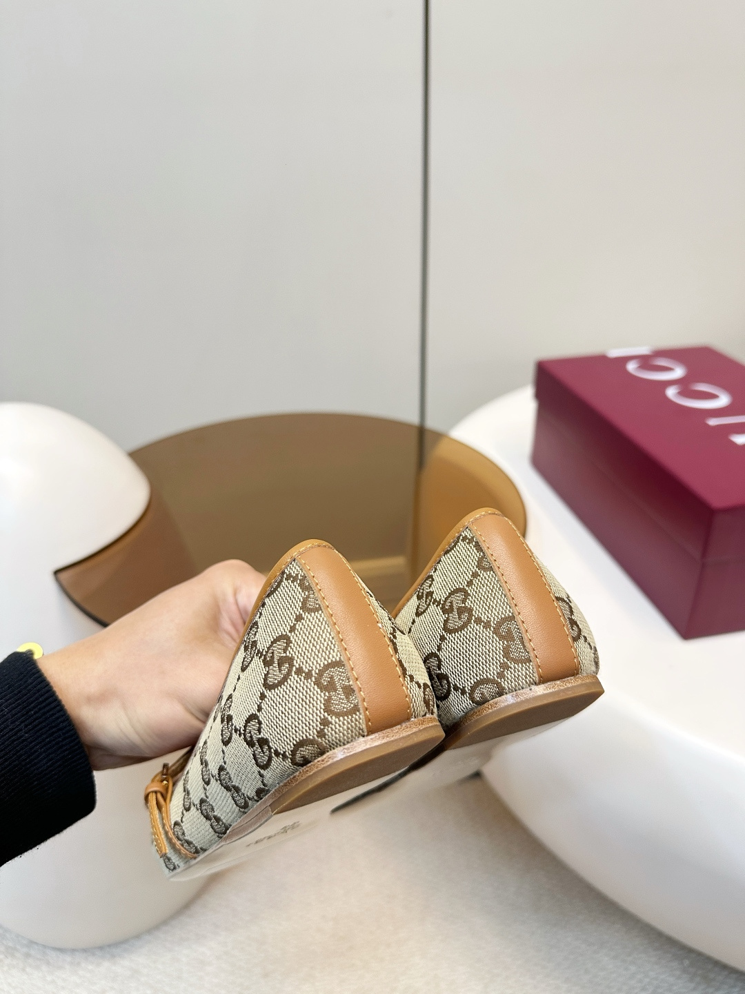 Gucci ​​Gucci 马衔扣芭蕾舞鞋​​ 玛丽珍平底鞋