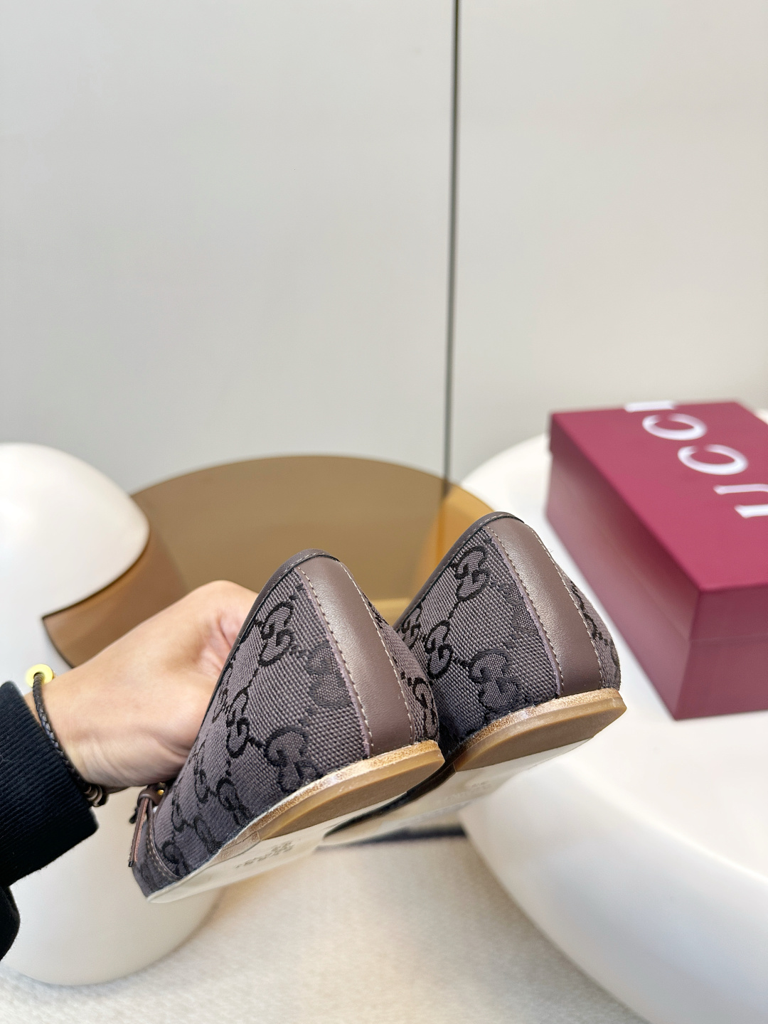 Gucci ​​Gucci 马衔扣芭蕾舞鞋​​ 玛丽珍平底鞋