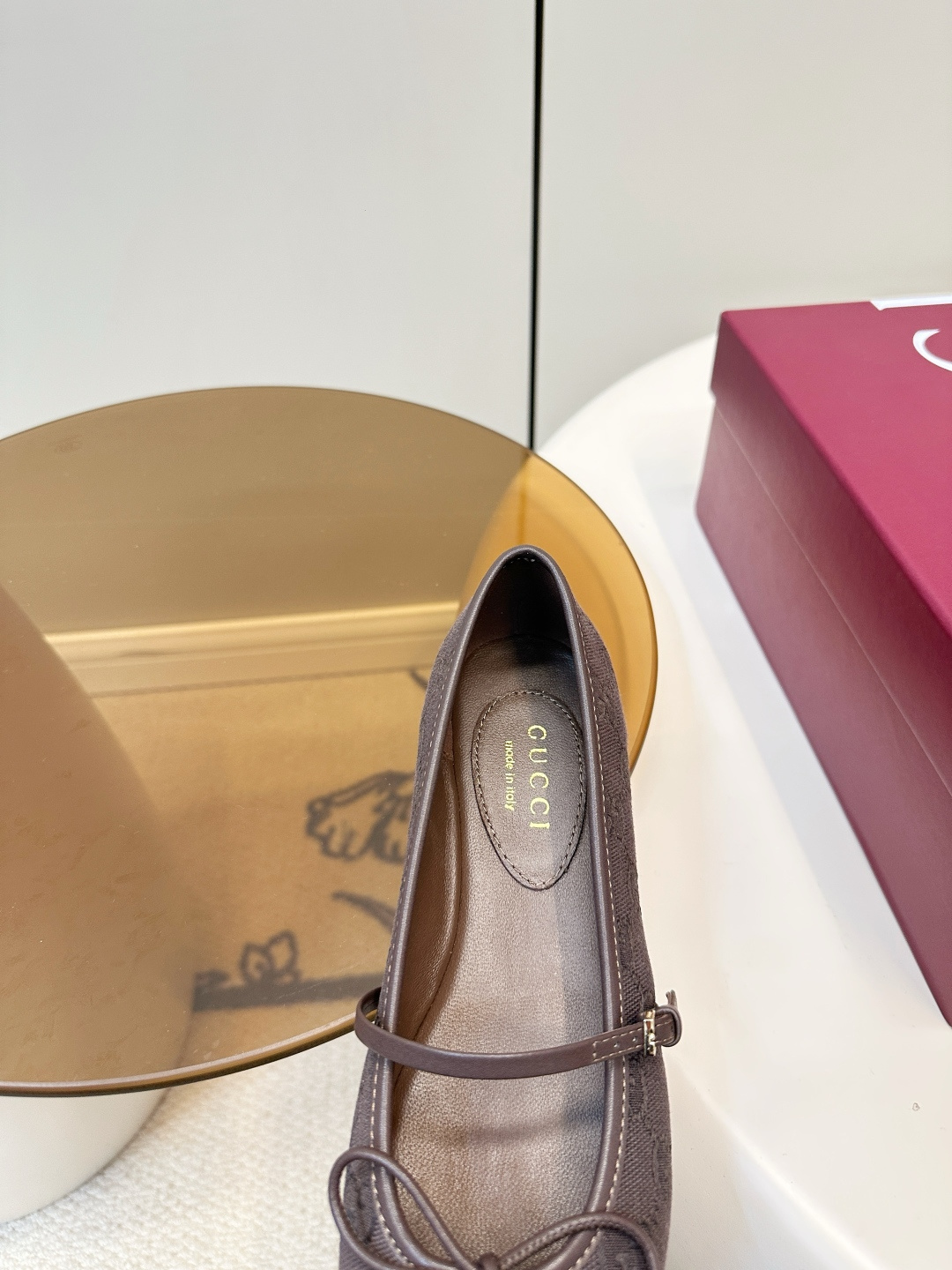 Gucci ​​Gucci 马衔扣芭蕾舞鞋​​ 玛丽珍平底鞋